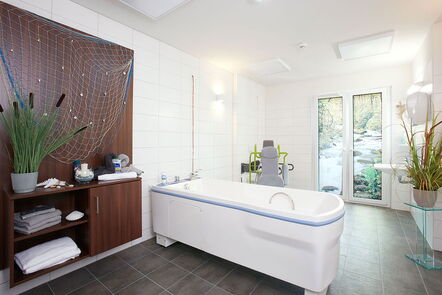 Pflegebad zum Wohlfühlen und entspannen